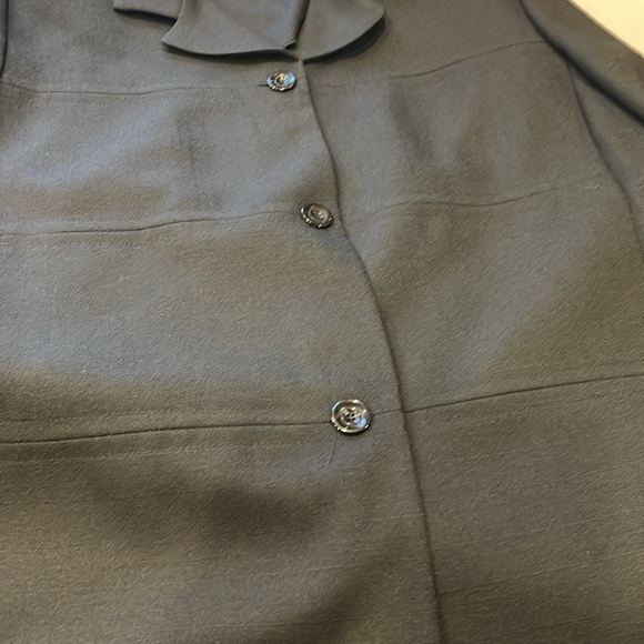 Alfred Dunner black 3 button blazer/jacket NWT, size 14,  office essential, NWT - Picture 4 of 6